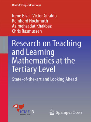 cover image of Research on Teaching and Learning Mathematics at the Tertiary Level